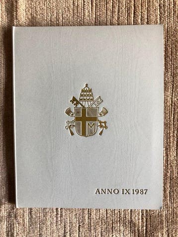 Vaticaan. 1987/1989, Kursmünzensätze – Johannes Paul II. –