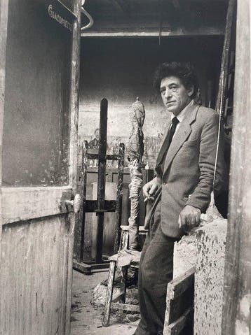 Denise Colomb (1902-2004) - Alberto Giacometti dans son