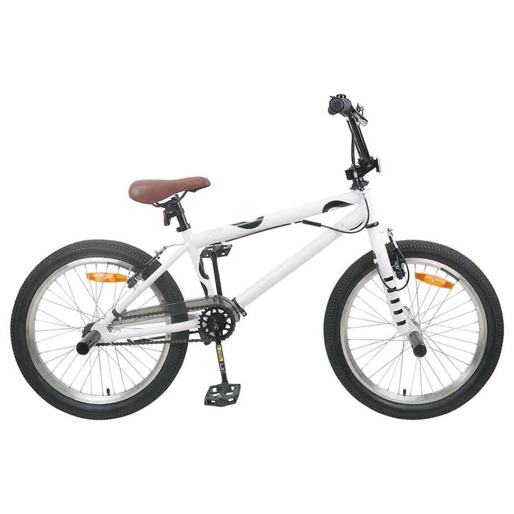 vidaXL BMX Fiets 20 Inch voor kinderen ouder dan 9 jaar Wit, Fietsen en Brommers, Fietsen | Racefietsen, Nieuw, Verzenden