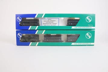 Sachsenmodelle H0 - 74157 - Modeltrein goederenwagon (5) -, Nieuw
