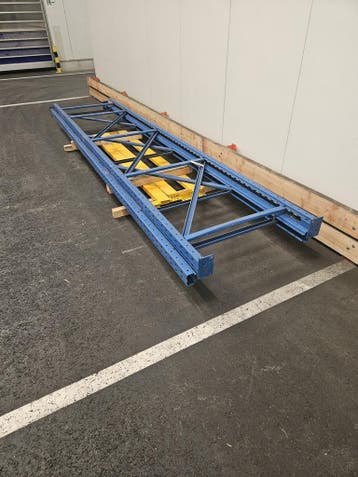 Palletstelling Provoost - 2 staanders 4800x1000x100mm + 4 li, Ophalen of Verzenden
