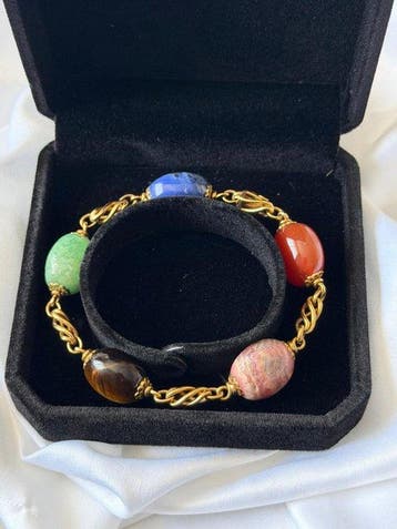 Armband - 18 karaat Geel goud, Handtassen en Accessoires, Armbanden, Nieuw