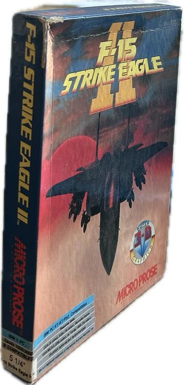 F-15 Strike Eagle II, Consoles de jeu & Jeux vidéo, Verzenden