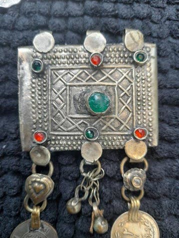 Ensemble bijoux kuchi trbal Afghanistan - Afghanistan (Sans, Antiquités & Art
