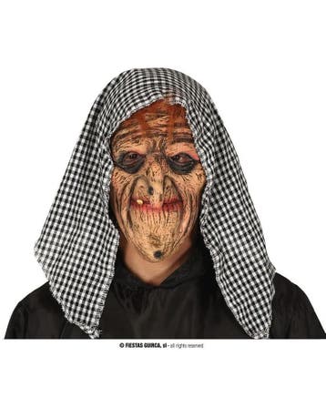 heksenmasker met kap, Ophalen of Verzenden, Nieuw