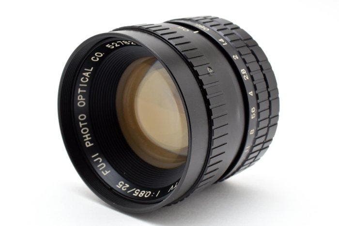 ② Fujinon, Fuji FUJINON TV CF25L 25mm f/0.85 CCTV Lens — Foto