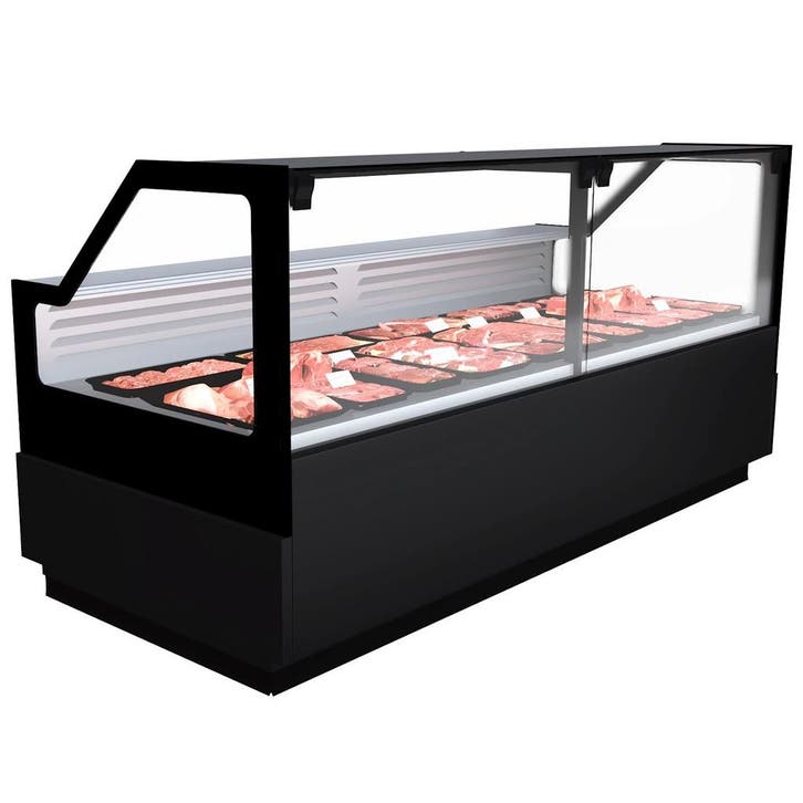 Vlees-/Viskoeltoonbank | RICK | -1°C/+7°C | Plaatkoeling |, Zakelijke goederen, Horeca | Keukenapparatuur, Nieuw in verpakking