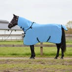 vidaXL Paardendeken Volledig Aqua 85 cm Polyester, Dieren en Toebehoren, Paarden en Pony's | Overige Paardenspullen, Verzenden