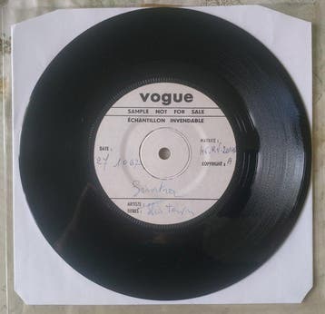 Frank Sinatra - This Town - 45 RPM 7 Single - Test persing