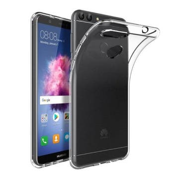 Huawei P Smart Transparant Clear Case Cover Silicone TPU, Verzenden, Nieuw