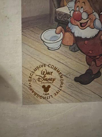 Donald Duck, Snow White & The Seven Dwarfs - 2 Walt Disney, Nieuw