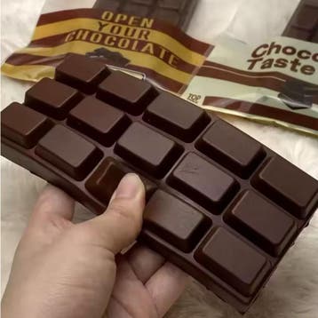 Chocolade Stressbal Knijpspeelgoed - Kneed Boter - Squishy, Verzenden, Nieuw