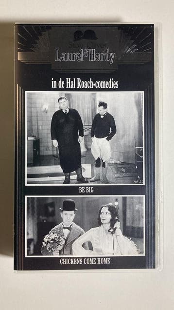 LAUREL & HARDY IN DE HAL ROACH-COMEDIES BE BIG / CHICKENS, Gebruikt