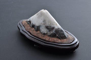 Steen - Japanse Suiseki-kijksteen Yojuro-ishi -
