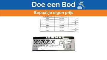 Bieden: Lewmar 369709900 Size 70 Low Profile, Ophalen of Verzenden, Nieuw