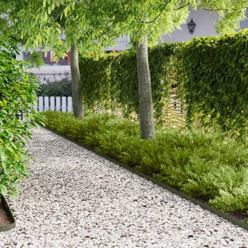 vidaXL Gazonrand 10 st 102 x 4 x 4 cm Staal Olijfgroen, Jardin & Terrasse, Traverses & Bordures, Verzenden