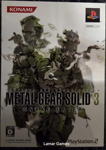 Metal Gear Solid 3 Snake Eater NTSC-J (ps2 tweedehands game), Games en Spelcomputers, Ophalen of Verzenden, Nieuw