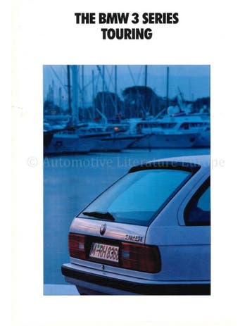 1992 BMW 3 SERIE TOURING BROCHURE ENGELS