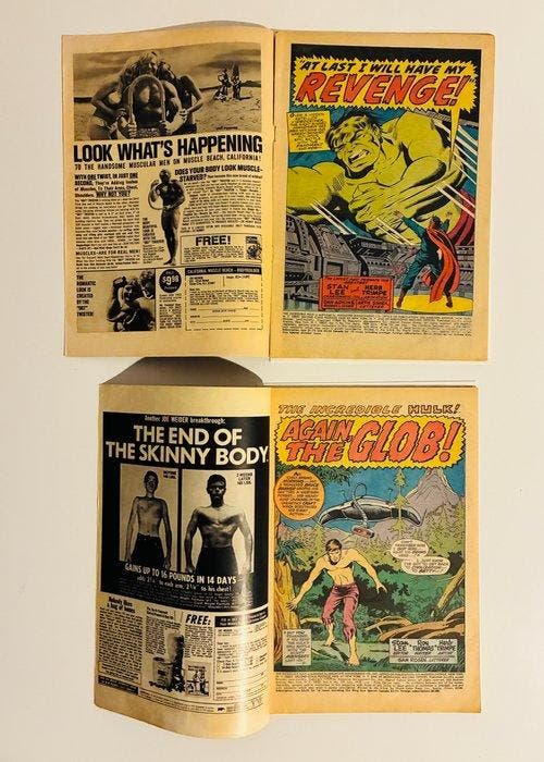 The Incredible Hulk #114 #129 #148 #150 - 1st app of the, Boeken, Strips | Comics
