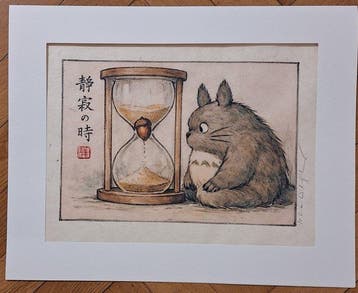 Emma Wildfang - Totoro Almost Enlightened - Series Zen, Nieuw