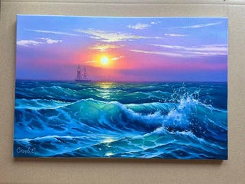 Sergei Stoev (1971) - Sunrise over the sea
