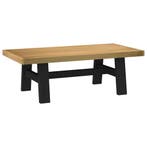 vidaXL Salontafel NOAIN A-vormige poten 120x60x40 cm massief, Huis en Inrichting, Verzenden, Nieuw
