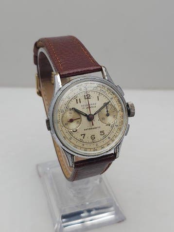 Delaware Watch Co. - Rare Three-Pusher Landeron 48, Nieuw
