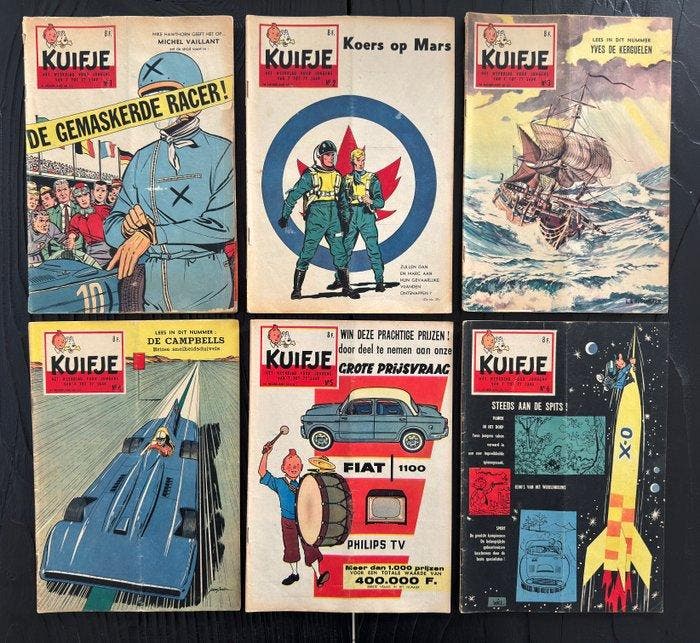 Kuifje (magazine) - complete jaargang 1959 - 52 Weekbladen -, Livres, BD