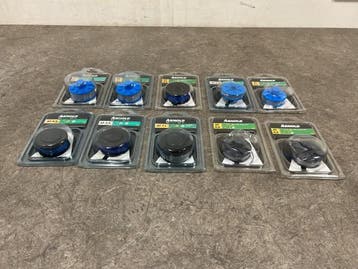 Veiling - Arnold trimmerspoel set 10-delig, Bricolage & Construction, Outillage | Pièces de machine & Accessoires