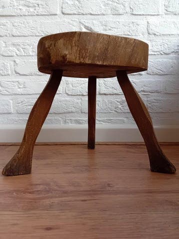 Tabouret - Bois - Tabouret laitier robuste