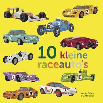 Tien kleine raceauto's (Nieuw), Livres, Verzenden