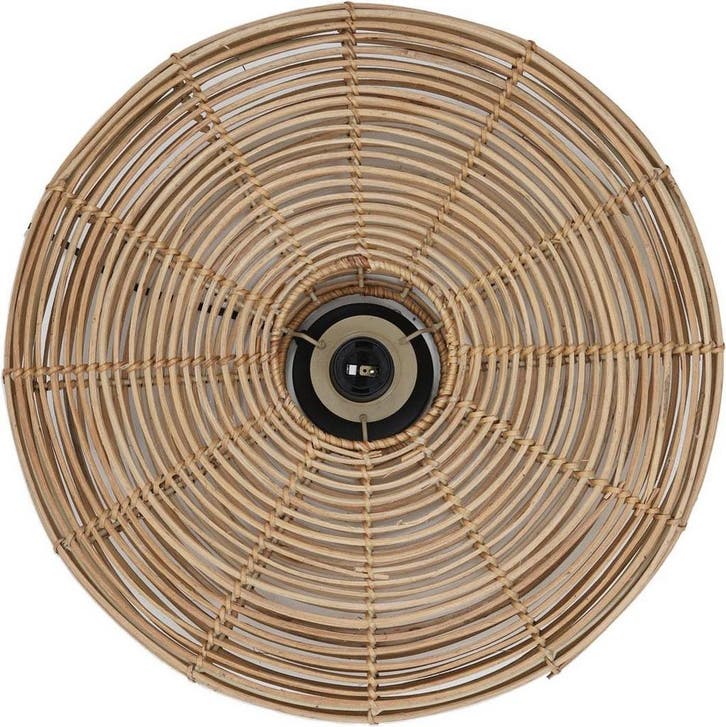 2dekans | Light & Living Wandlamp Mataka Rotan Ø51 cm –, Huis en Inrichting, Lampen | Overige, Ophalen of Verzenden