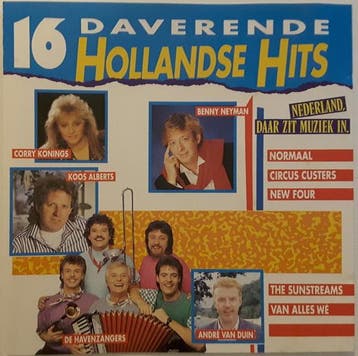 Various - 16 Daverende Hollandse Hits, Verzenden, Gebruikt