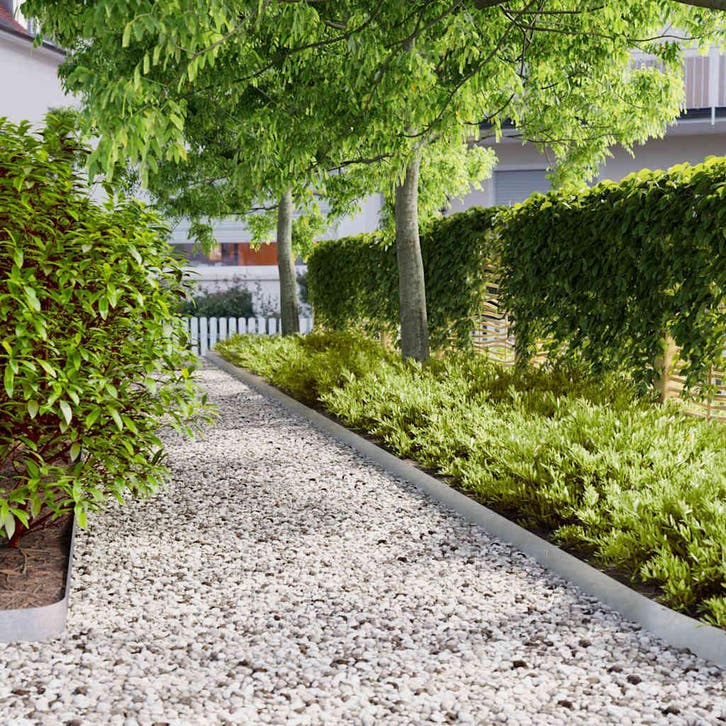 vidaXL Gazonranden 50 st 10x103 cm gegalvaniseerd staal, Jardin & Terrasse, Traverses & Bordures, Envoi