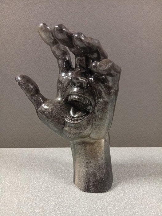 Brother X - Talk to the hand, Antiquités & Art, Art | Objets design