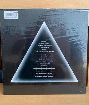 Pink Floyd - The Dark Side Of The Moon - 2xLP Single Sided,