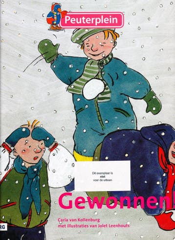 Peuterplein Prentenboek Gewonnen!, Verzenden