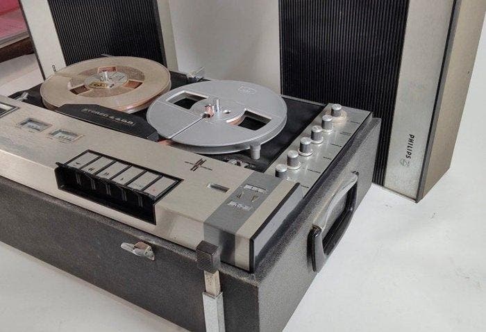 Philips - Stereo 4408 Pont de bobine à bobine 18 cm, Audio, Tv en Foto, Radio's