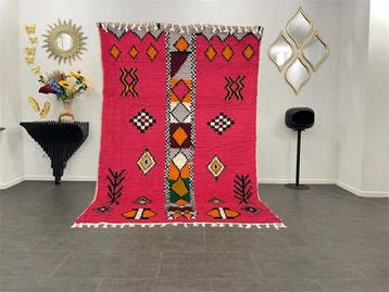 Berber, Azilal tapijt van natuurlijke wol – met de hand, Huis en Inrichting, Stoffering | Tapijten en Vloerkleden, Nieuw
