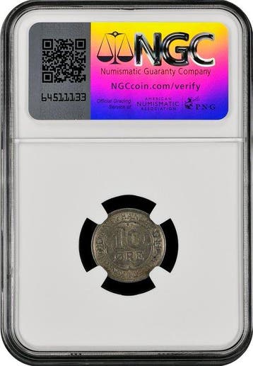 Groenland, Danemark. 10 Öre (øre) Trade token 1922 / Ivigtut