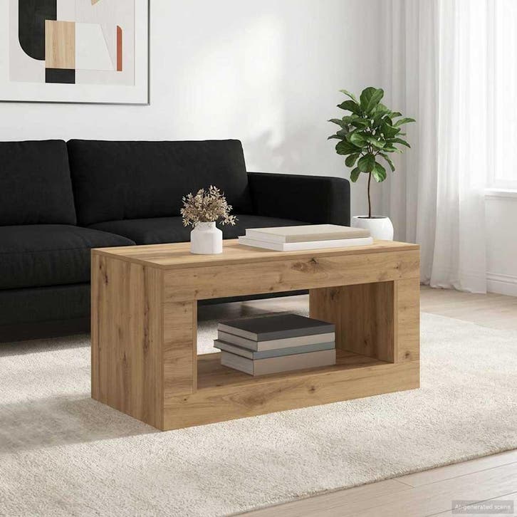 vidaXL Artisan Eik, Maison & Meubles, Tables | Tables de salon, Envoi