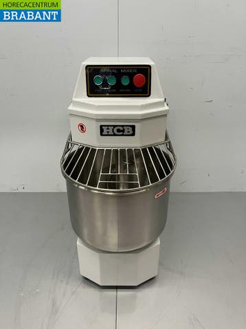 Pétrin spirale HCB en acier inoxydable 30 litres 230V Horeca, Articles professionnels, Horeca | Équipement de cuisine, Verzenden
