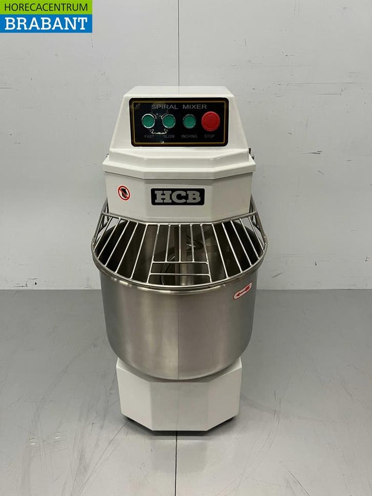 Pétrin spirale HCB en acier inoxydable 30 litres 230V Horeca, Articles professionnels, Horeca | Équipement de cuisine, Envoi