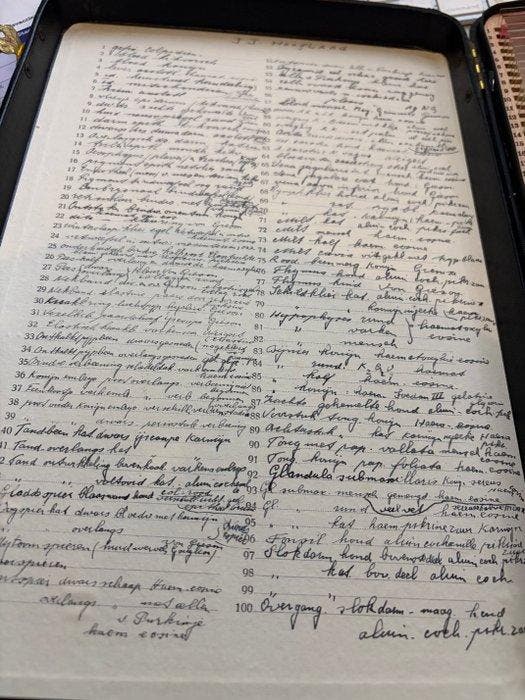 Microscope slide - histology slides - 1930-1940, Verzamelen, Foto-apparatuur en Filmapparatuur