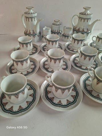Johann seltmann vohenstrauss - Koffie- en theeservies (29) -