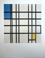 Piet Mondrian (after) - Rhythmus Aus Schwarzen Linen -