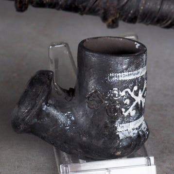 Pipe - Bronze, Bois, vide - Senufo