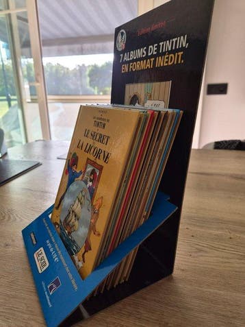 Casterman - Tintin - Serie 7 BD A5 Kuifje/Tintin + Display, Nieuw