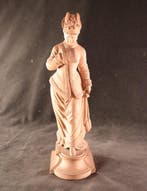 Uit Parijs - Gustave Trouillard (19th. cent) - sculptuur,