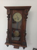 Wandklok - Junghans - Vintage - Verguld messing - 1910-1920, Antiek en Kunst, Antiek | Klokken